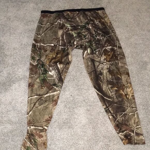 Russell Dri-Power Realtree ap Camo camouflage stretch hunting trail pants XXL 2X - Picture 7 of 7